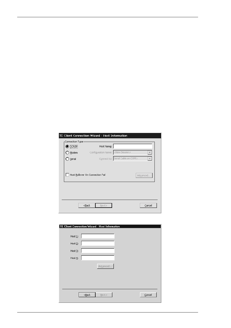 Host information, Connection wizard | HP Compaq t5510 Thin Client User Manual | Page 12 / 338