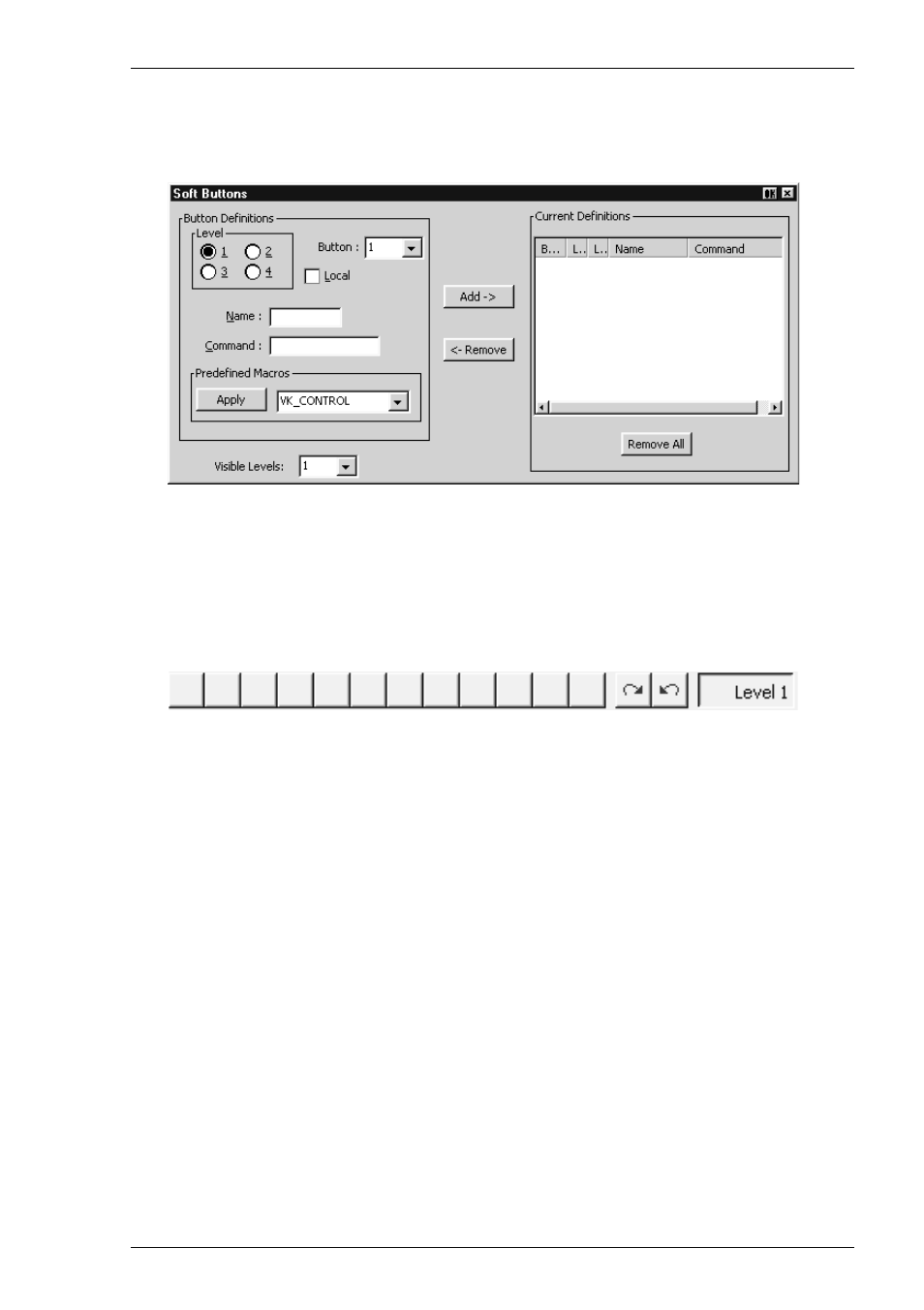 Soft buttons, Programming a soft button, Settings menu | Soft buttons -73, Programming a soft button -73 | HP Compaq t5510 Thin Client User Manual | Page 129 / 338