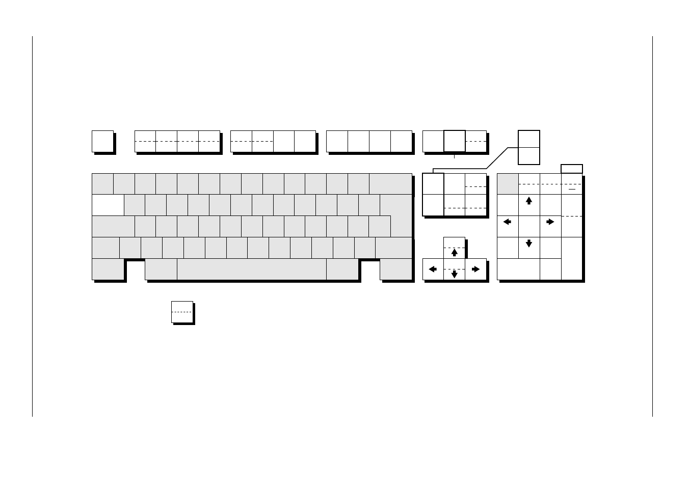 Ta6530 functions, Ta6530 emulation, Enhanced at keyboard layout | HP Compaq t5510 Thin Client User Manual | Page 204 / 338