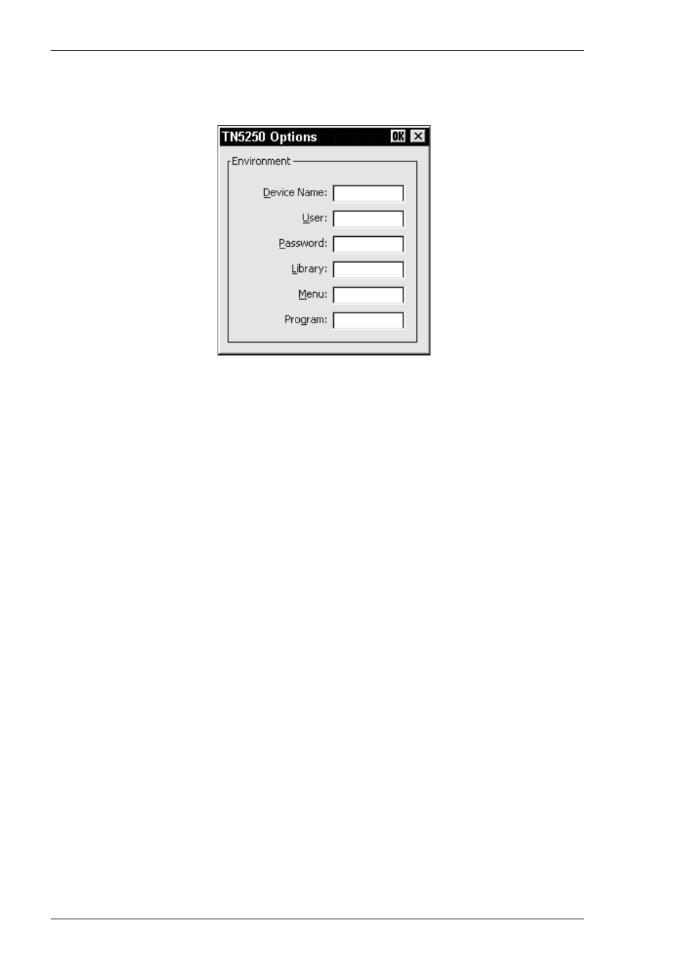 Tn5250 options, Tn5250 options -14 | HP Compaq t5510 Thin Client User Manual | Page 24 / 338
