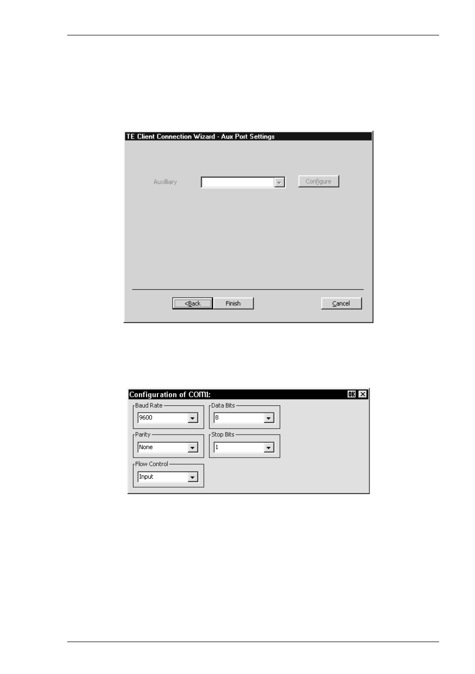 Aux port settings, Connection wizard, Aux port settings -27 | HP Compaq t5510 Thin Client User Manual | Page 37 / 338