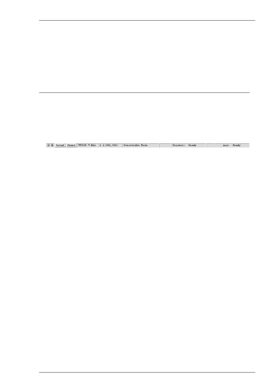 The status bar, Status bar, Edit mode indicator | The status bar -31 | HP Compaq t5510 Thin Client User Manual | Page 41 / 338