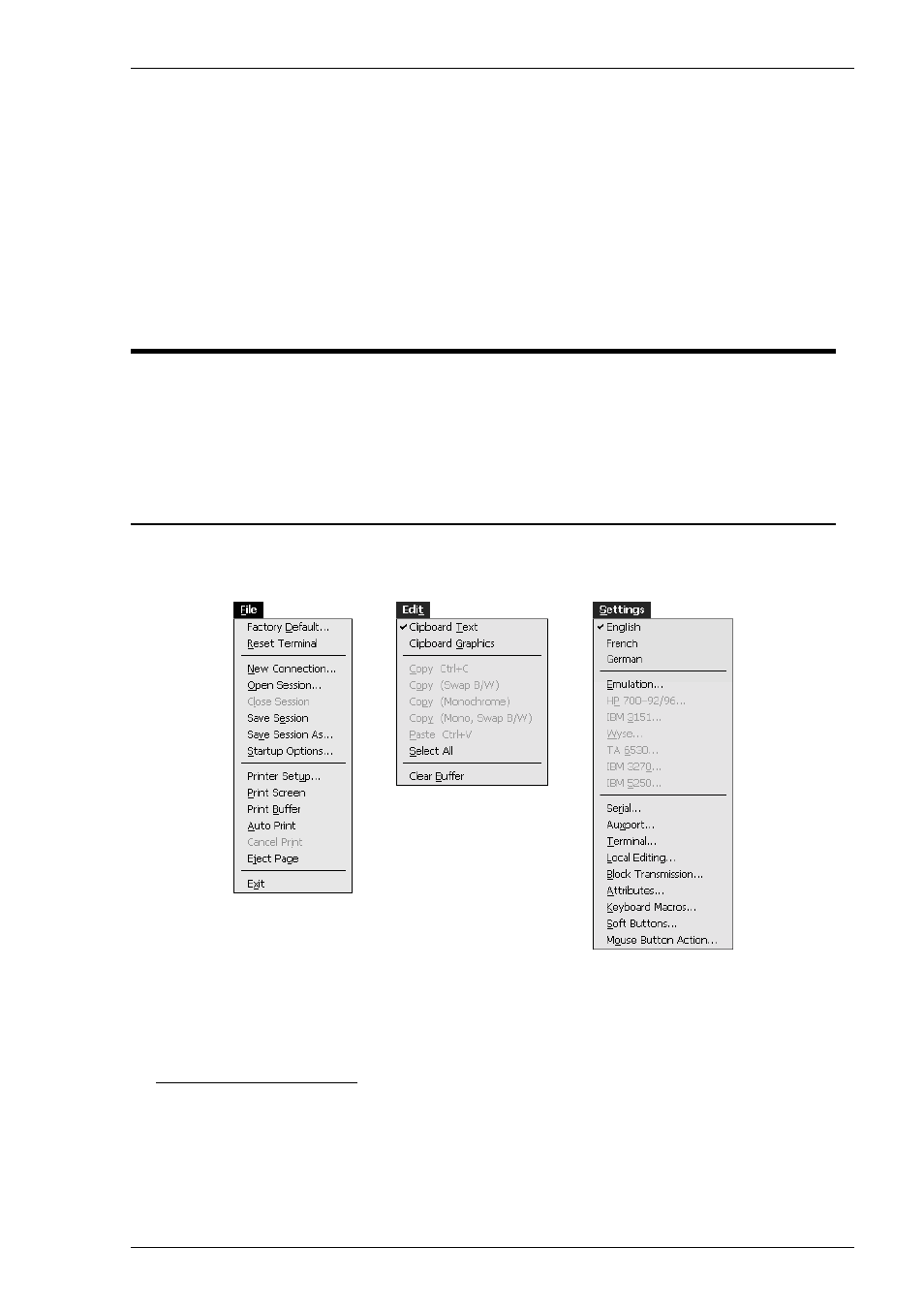 Setup menus, Displaying & closing menus, Displaying | Setup menus -1, Displaying & closing menus -1 | HP Compaq t5510 Thin Client User Manual | Page 57 / 338