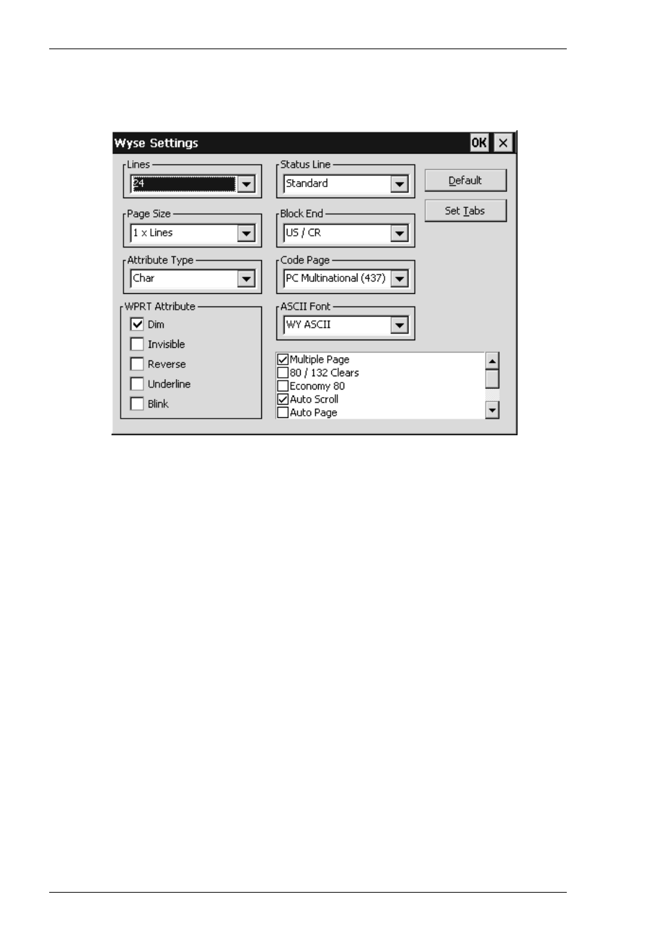 Wyse settings, Setup, Wyse settings -32 | HP Compaq t5510 Thin Client User Manual | Page 88 / 338