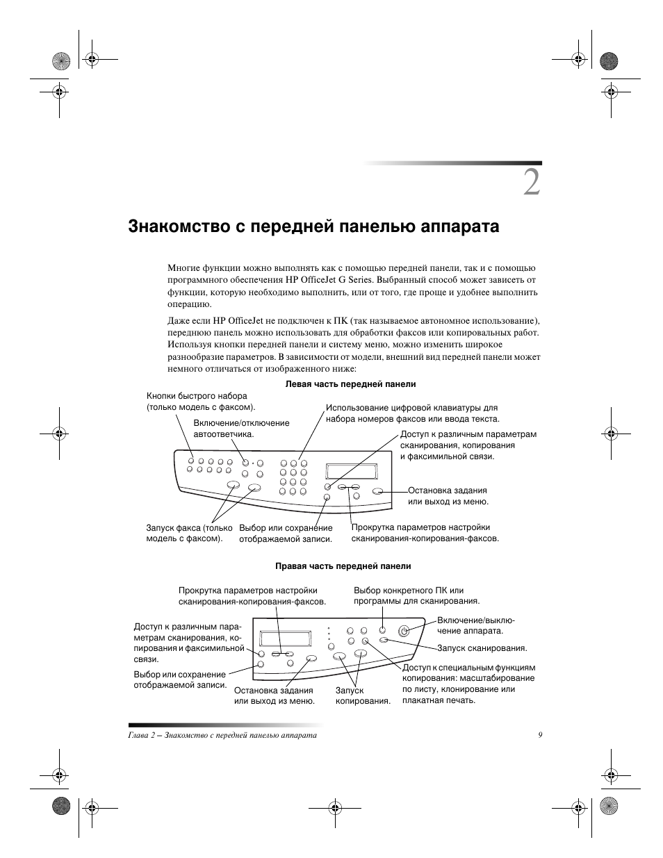 HP Officejet g55 All-in-One User Manual | Page 13 / 66