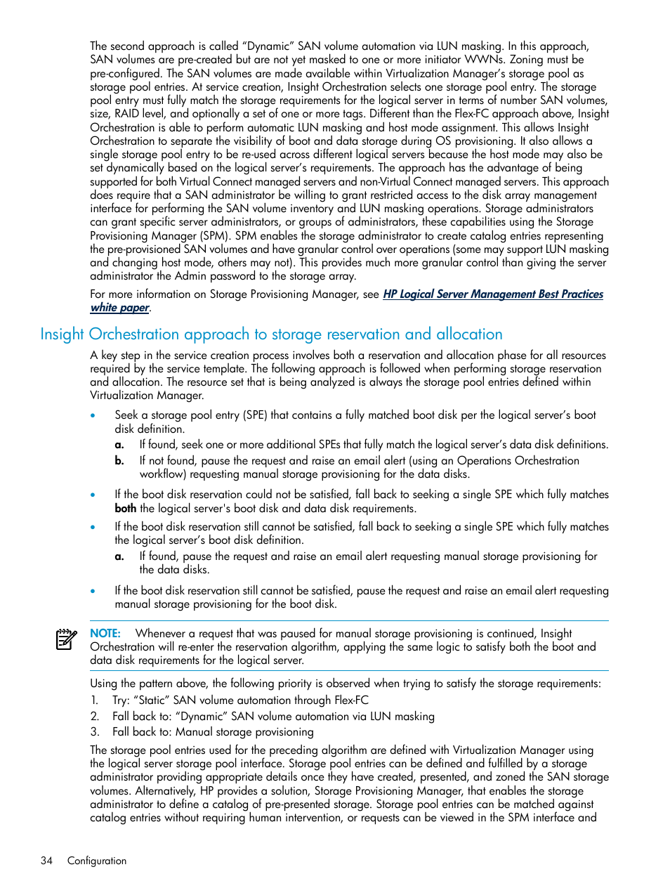 HP Matrix Operating Environment Software User Manual | Page 34 / 97