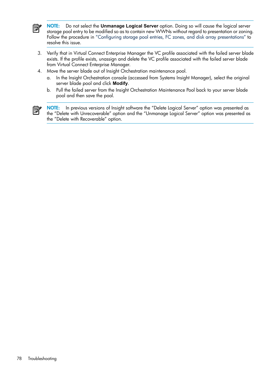 HP Matrix Operating Environment Software User Manual | Page 78 / 97