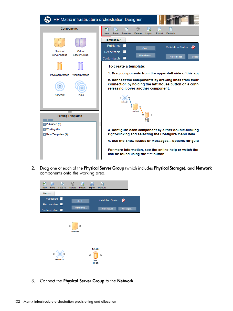 HP Matrix Operating Environment Software User Manual | Page 102 / 223