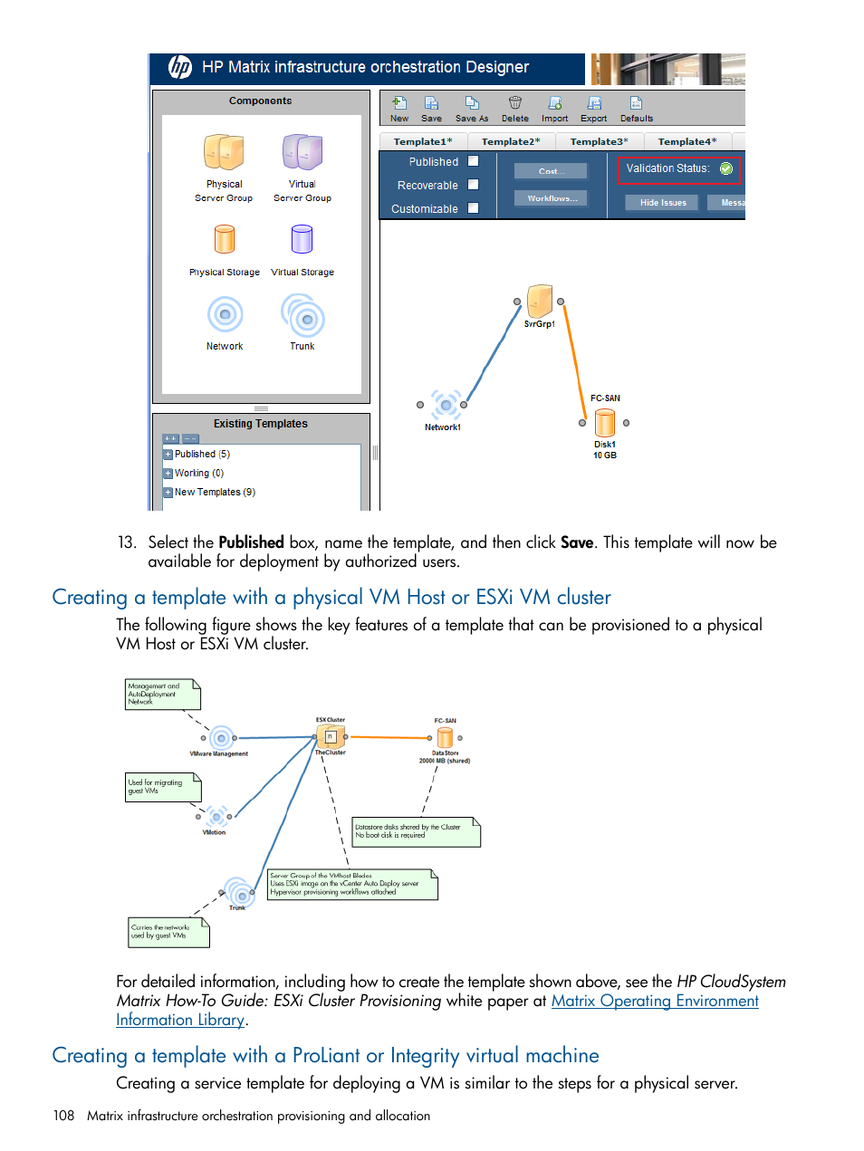 HP Matrix Operating Environment Software User Manual | Page 108 / 223