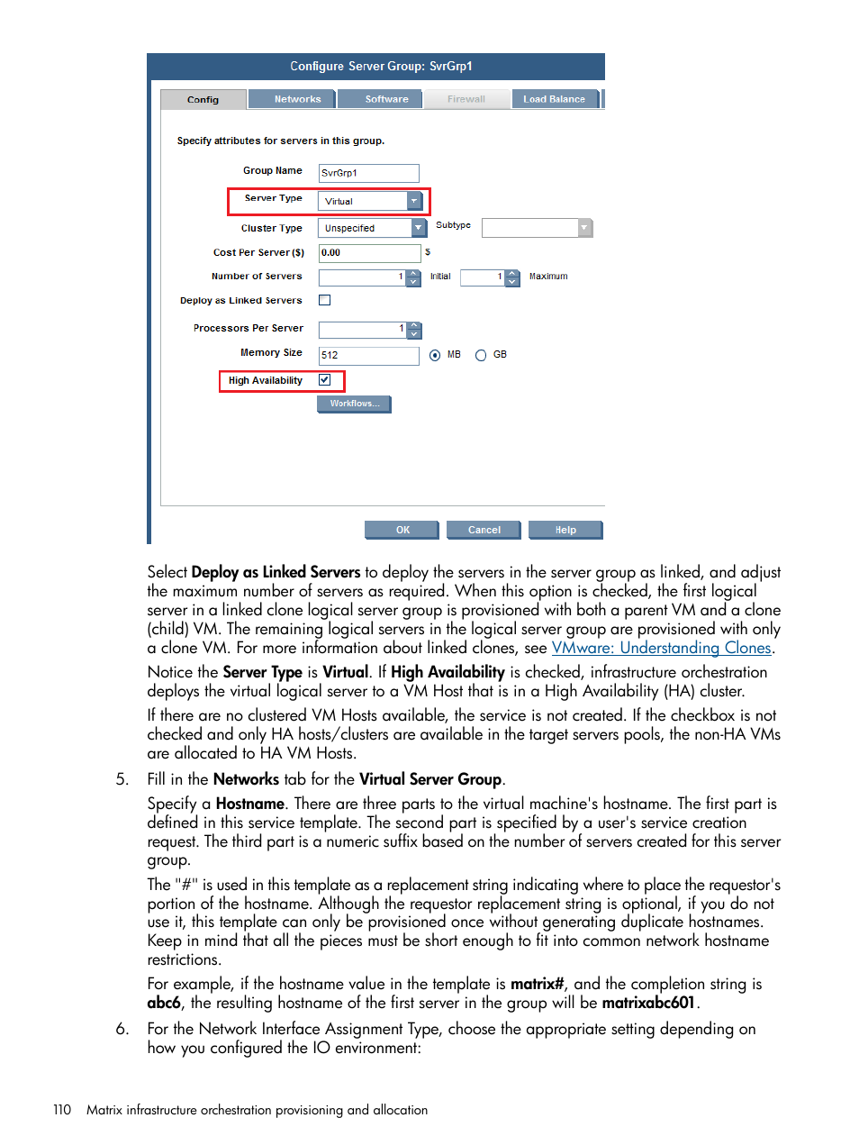 HP Matrix Operating Environment Software User Manual | Page 110 / 223