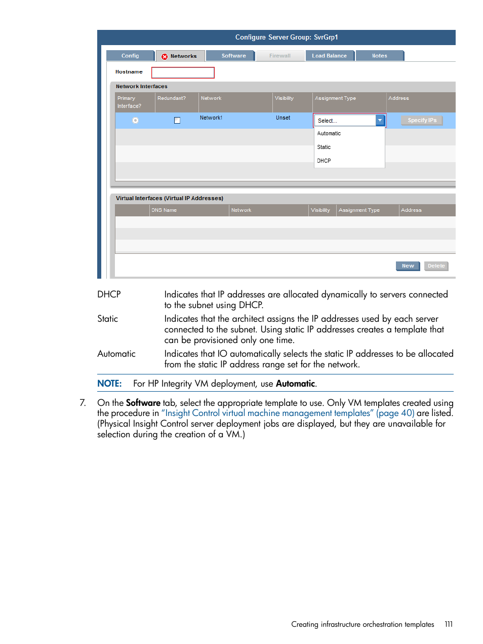 HP Matrix Operating Environment Software User Manual | Page 111 / 223