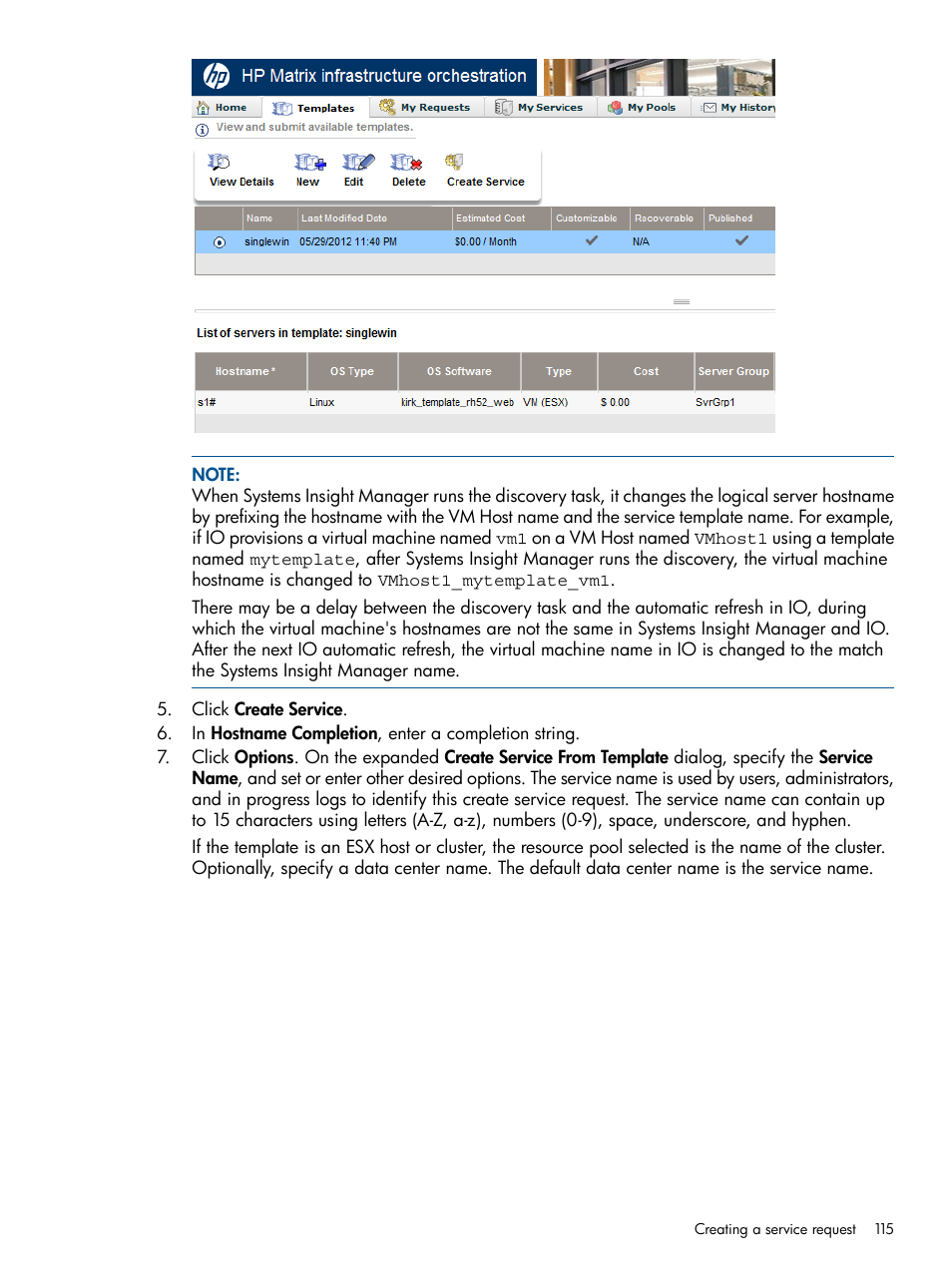 HP Matrix Operating Environment Software User Manual | Page 115 / 223