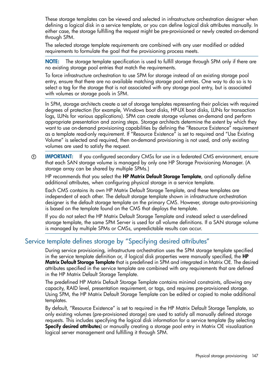 HP Matrix Operating Environment Software User Manual | Page 147 / 223