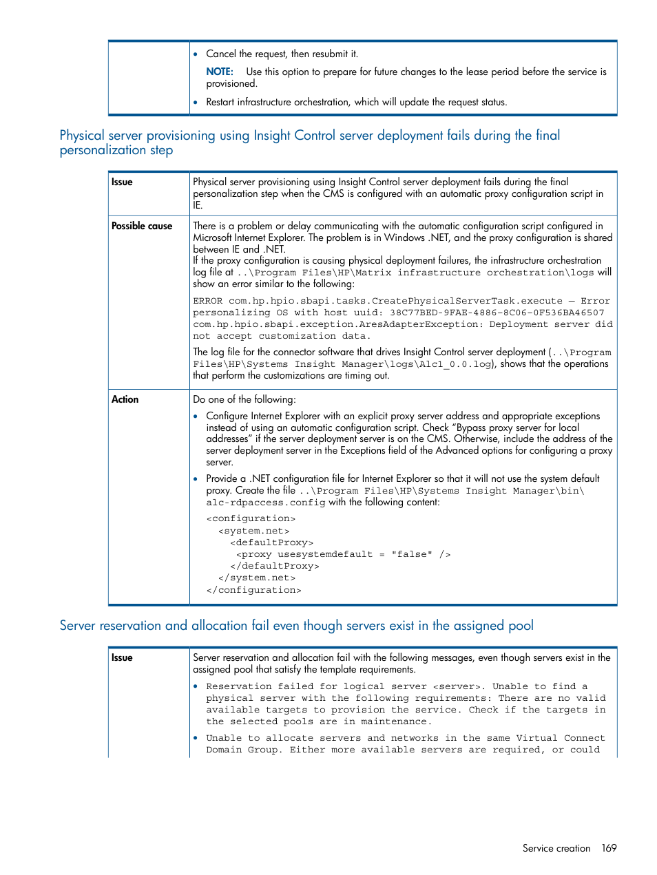 HP Matrix Operating Environment Software User Manual | Page 169 / 223