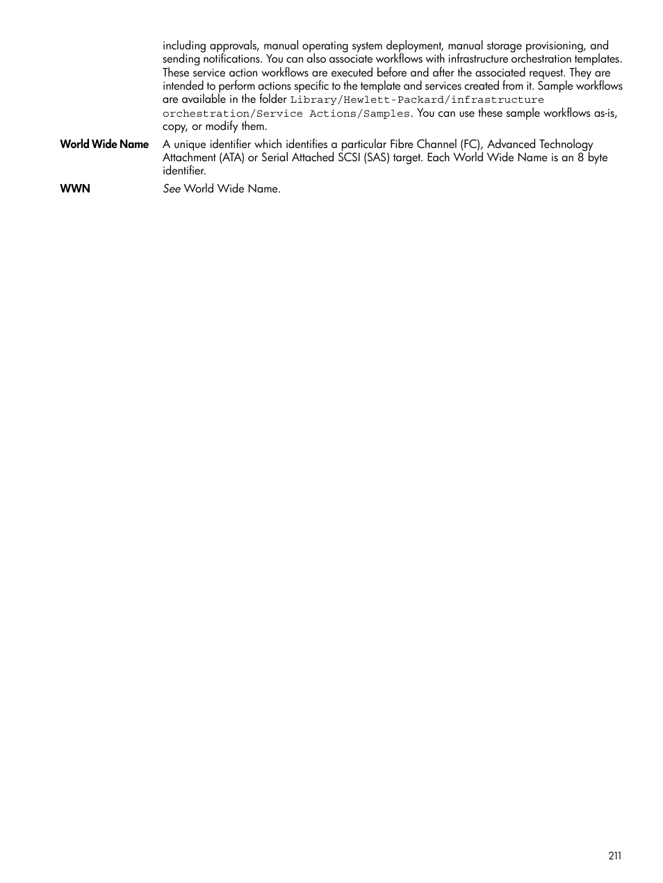 HP Matrix Operating Environment Software User Manual | Page 211 / 223