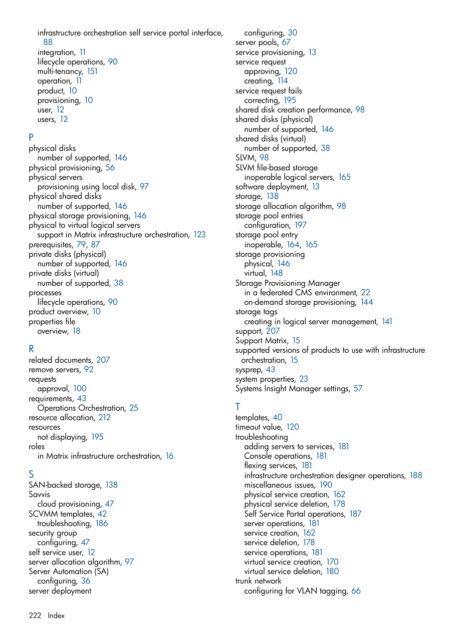 HP Matrix Operating Environment Software User Manual | Page 222 / 223