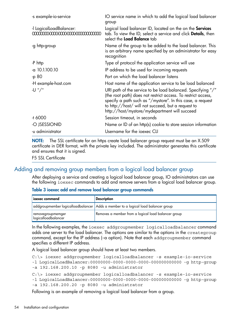 HP Matrix Operating Environment Software User Manual | Page 54 / 223