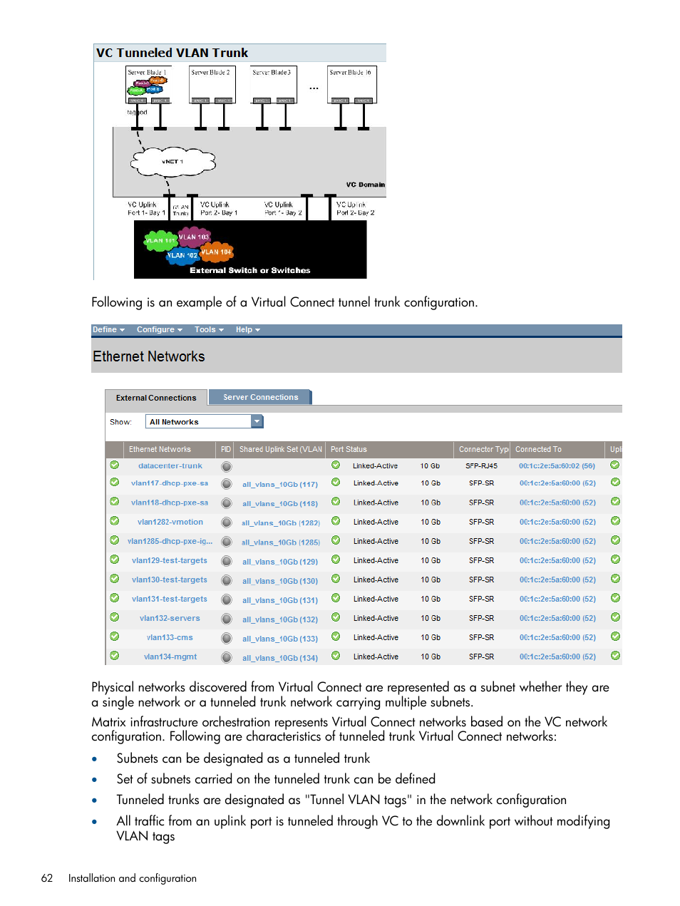 HP Matrix Operating Environment Software User Manual | Page 62 / 223