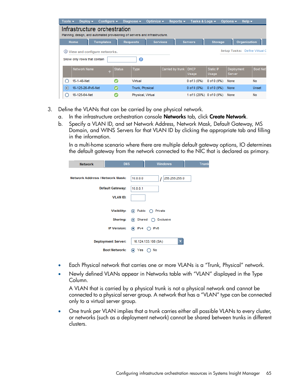 HP Matrix Operating Environment Software User Manual | Page 65 / 223