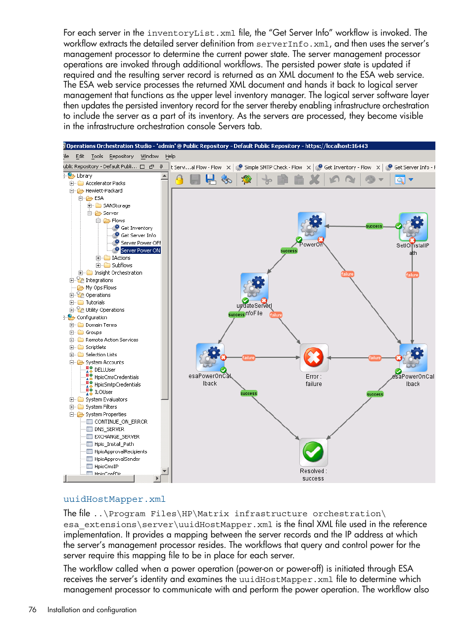 HP Matrix Operating Environment Software User Manual | Page 76 / 223