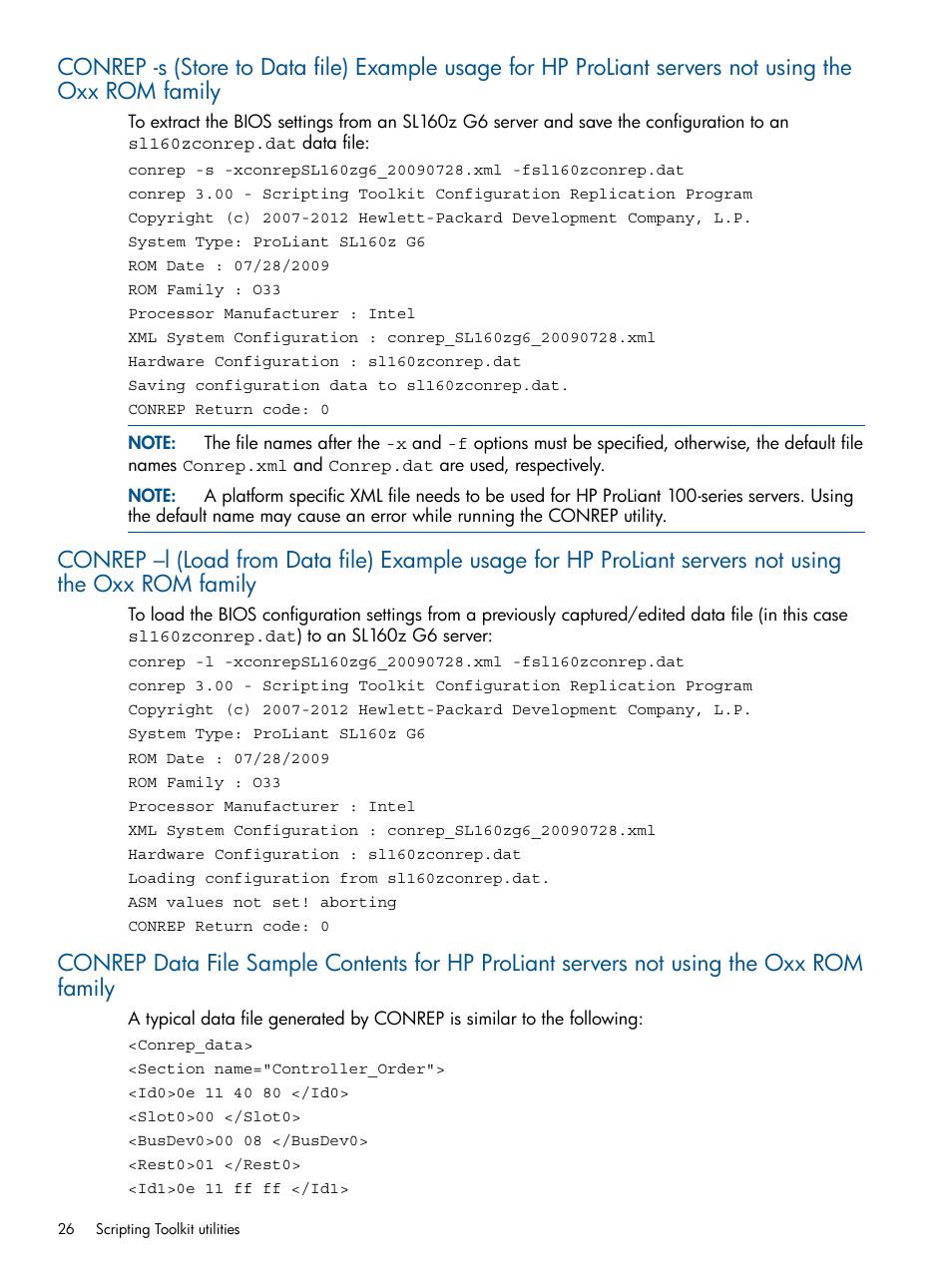 HP Scripting Toolkit for Windows User Manual | Page 26 / 62