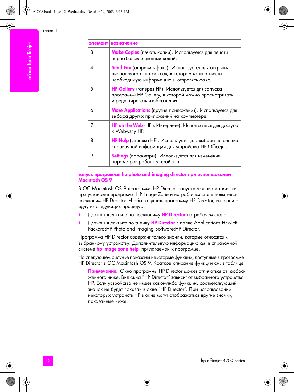 HP Officejet 4215xi All-in-One Printer User Manual | Page 22 / 174