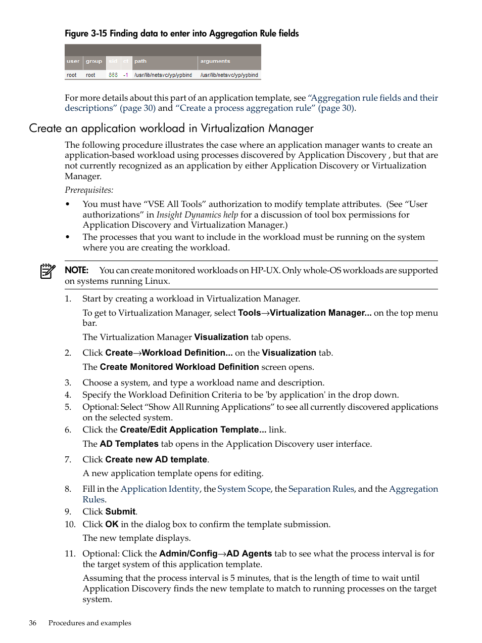 HP Matrix Operating Environment Software User Manual | Page 36 / 75