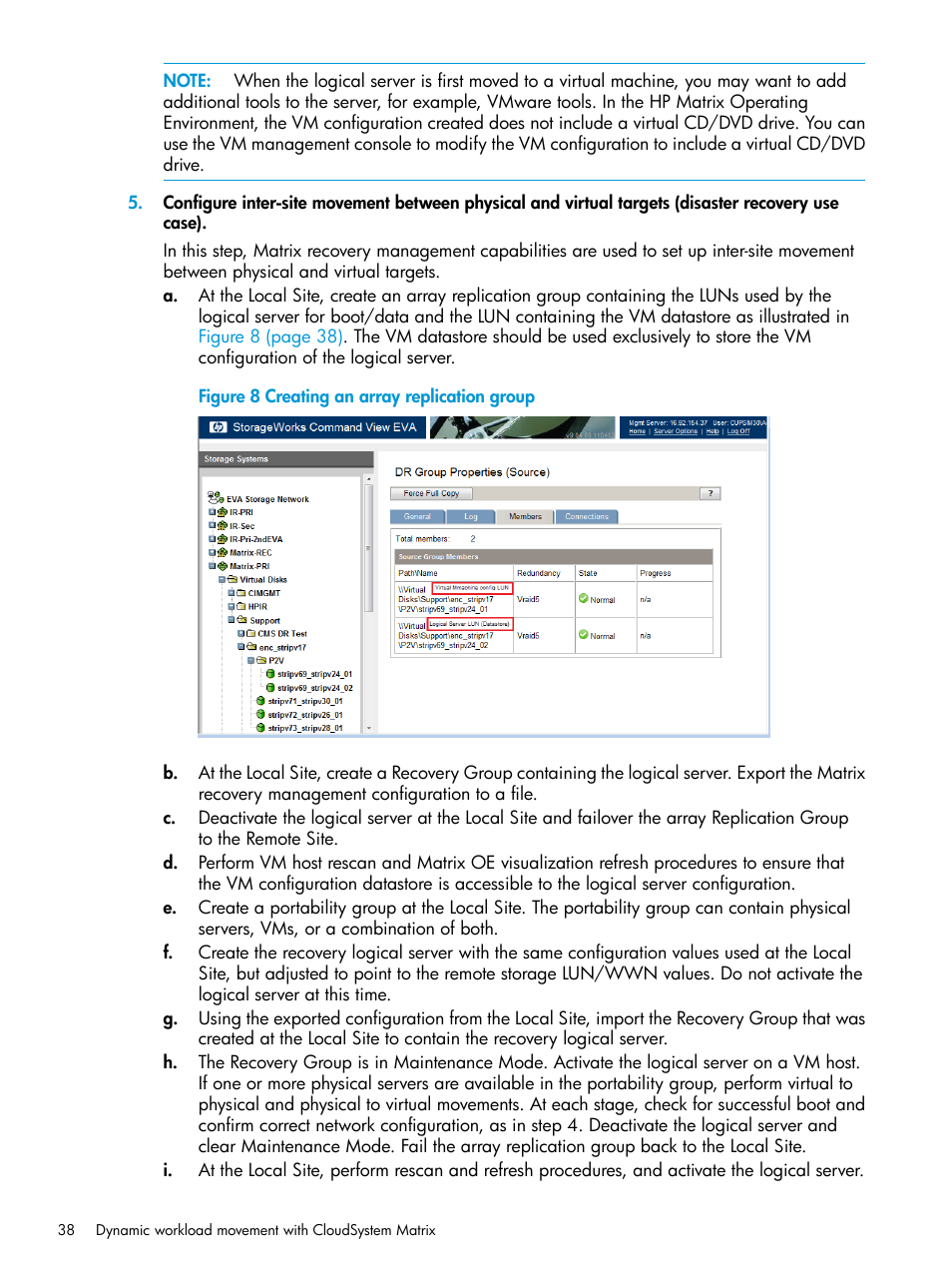 HP Matrix Operating Environment Software User Manual | Page 38 / 76