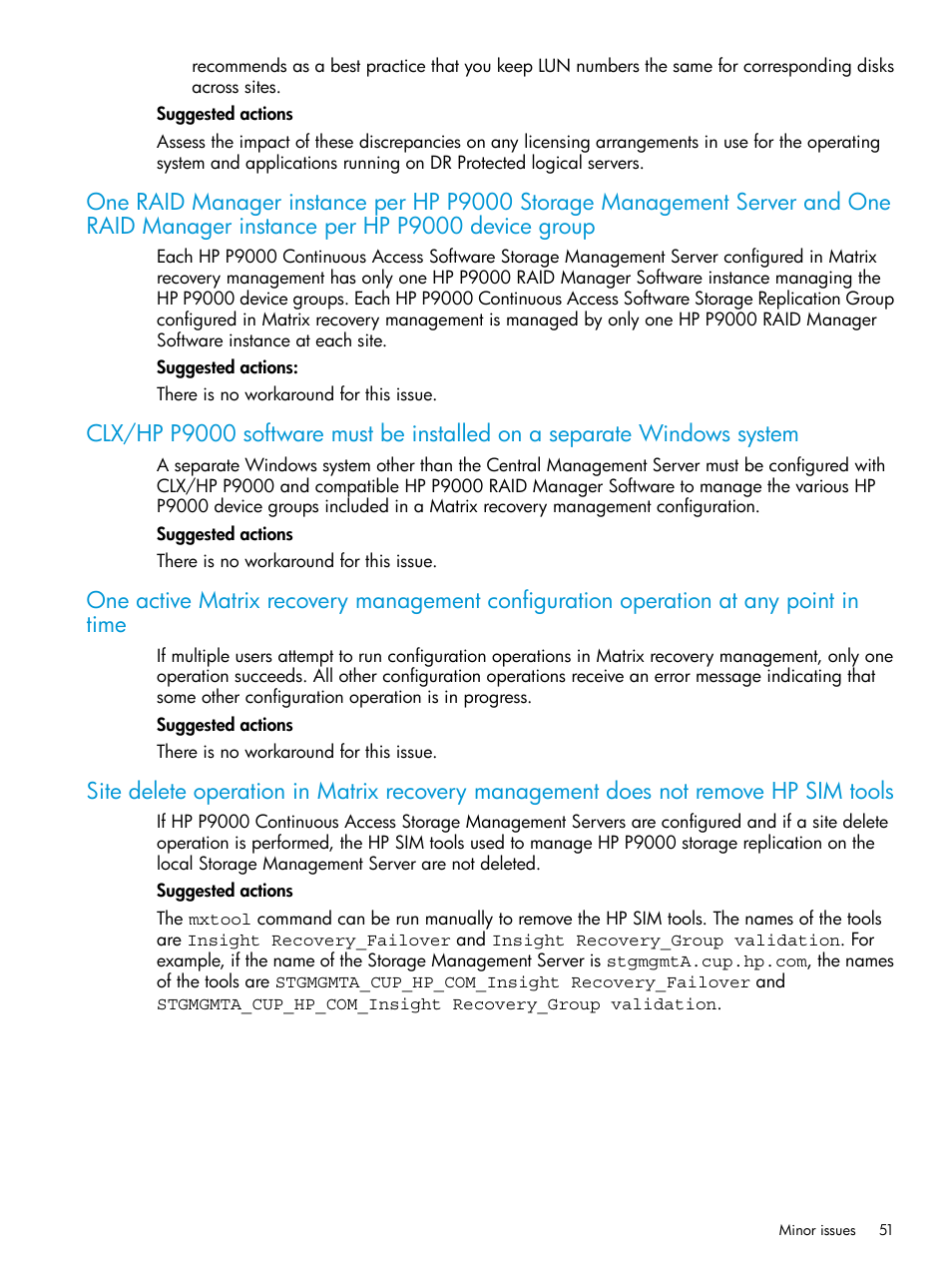 HP Matrix Operating Environment Software User Manual | Page 51 / 76