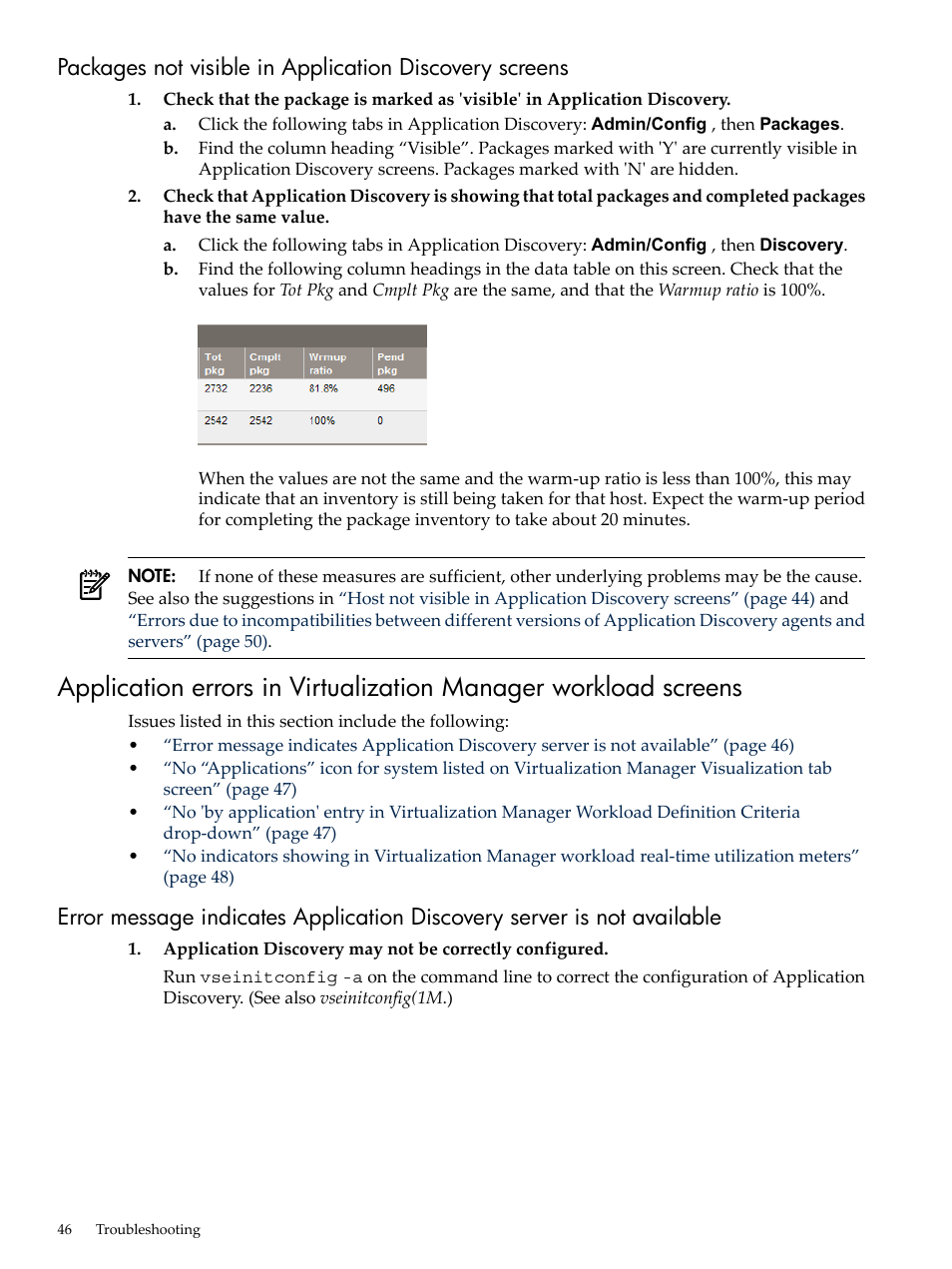 HP Matrix Operating Environment Software User Manual | Page 46 / 77