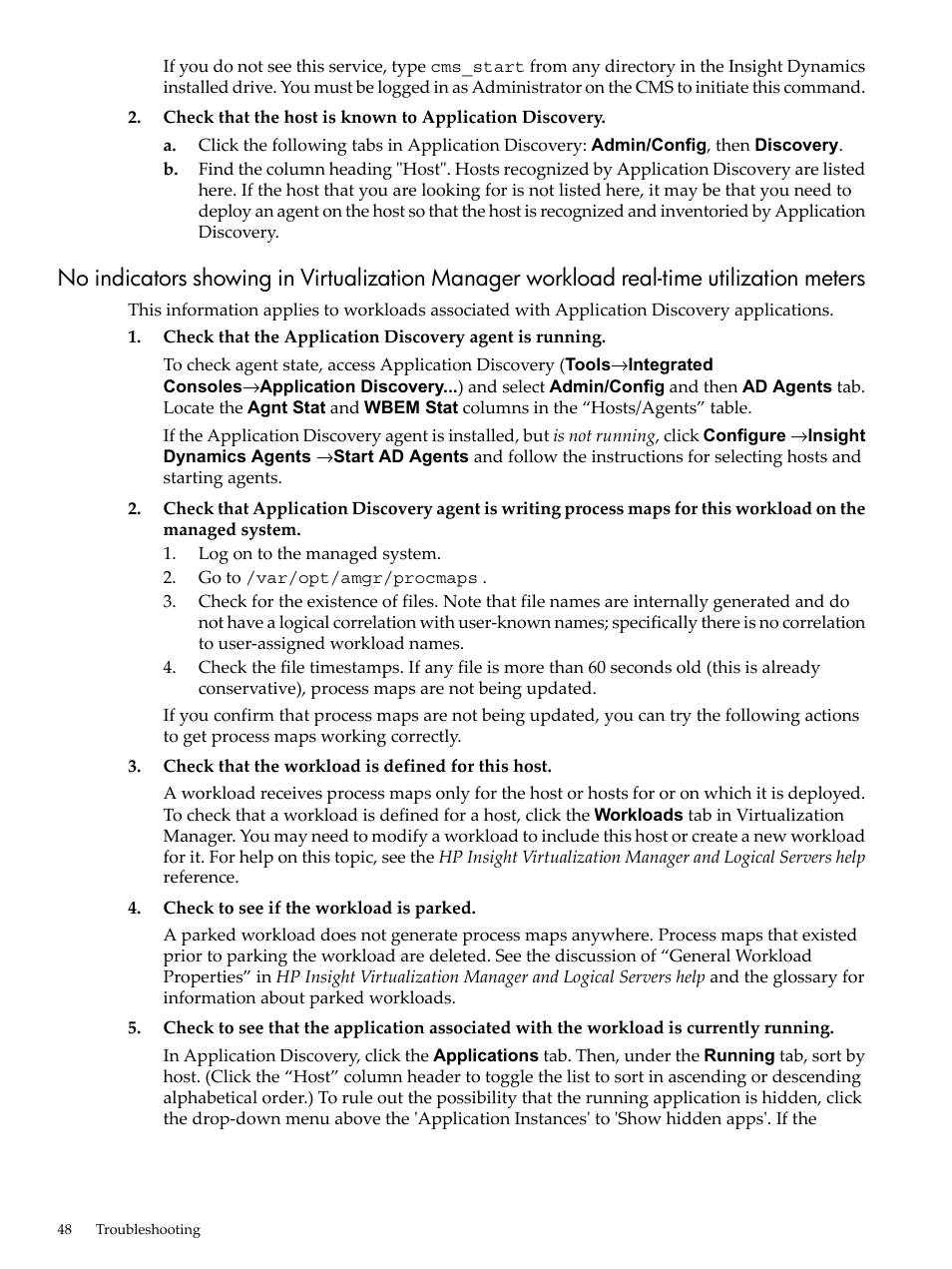 HP Matrix Operating Environment Software User Manual | Page 48 / 77