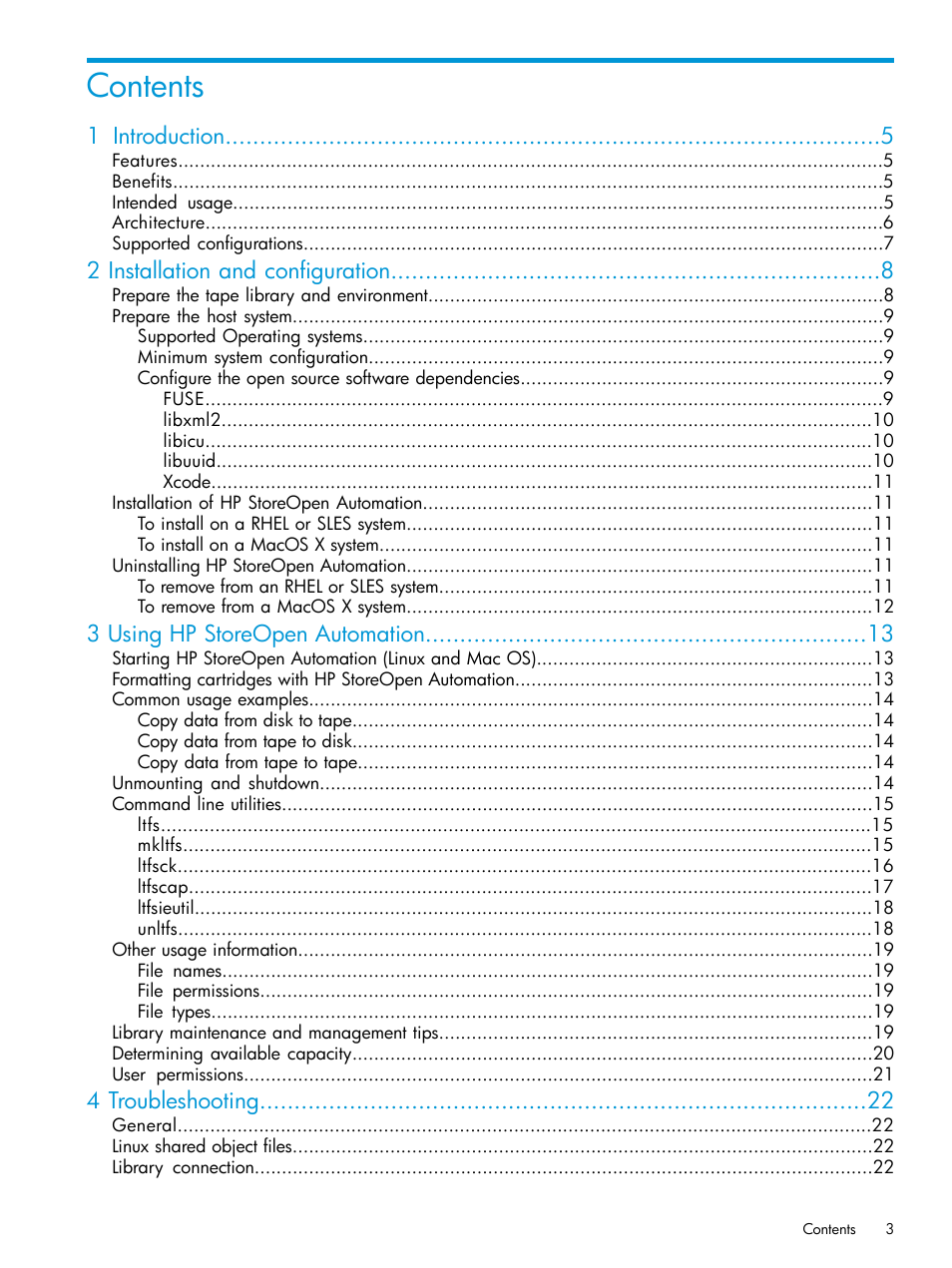 HP StoreEver Ultrium Tape Drives User Manual | Page 3 / 25