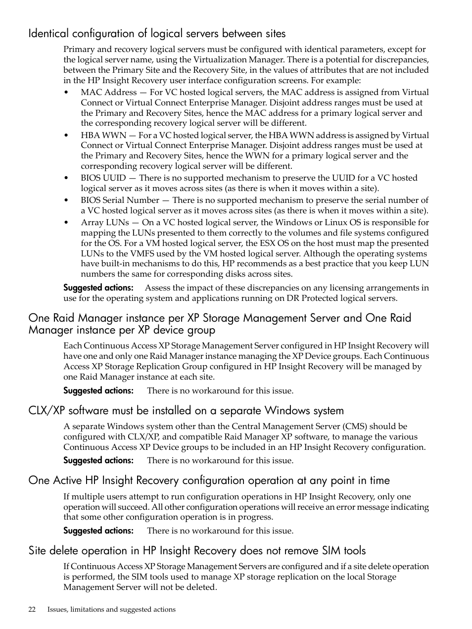 HP Matrix Operating Environment Software User Manual | Page 22 / 36