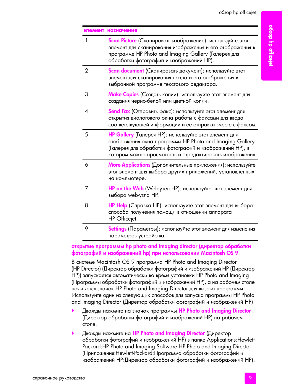 HP Officejet 5505 All-in-One Printer User Manual | Page 19 / 160