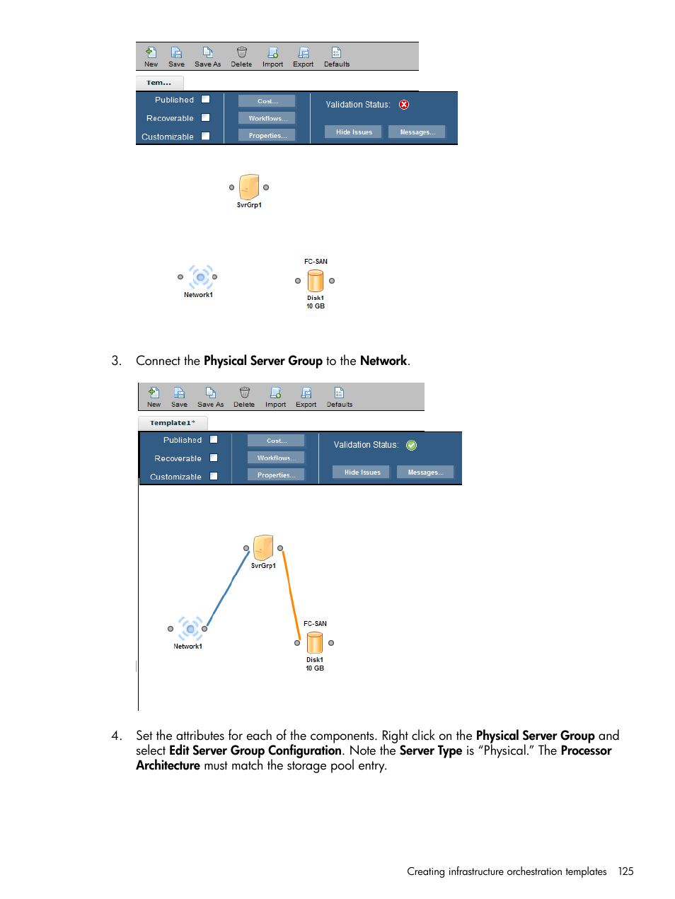 HP Matrix Operating Environment Software User Manual | Page 125 / 264
