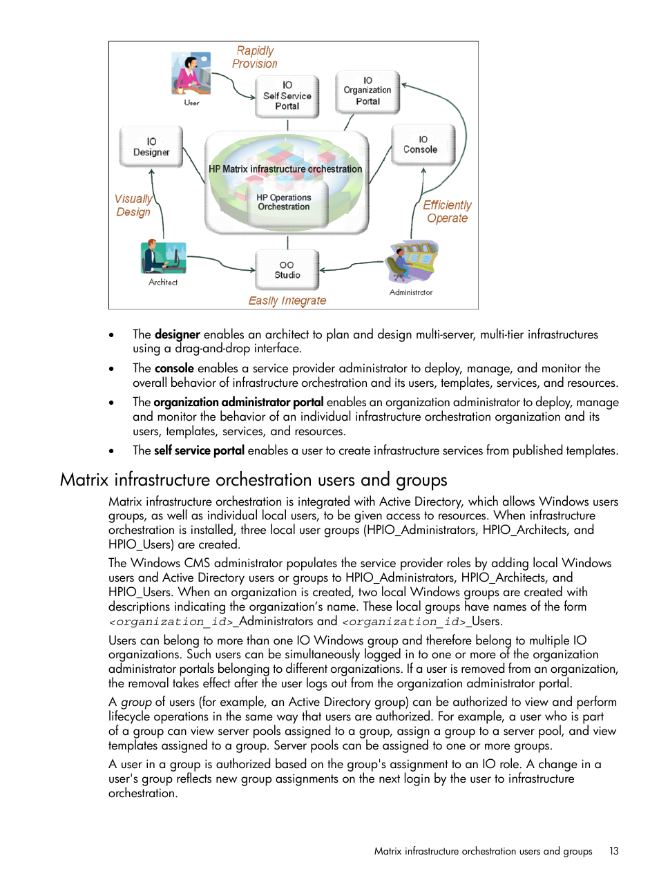 HP Matrix Operating Environment Software User Manual | Page 13 / 264