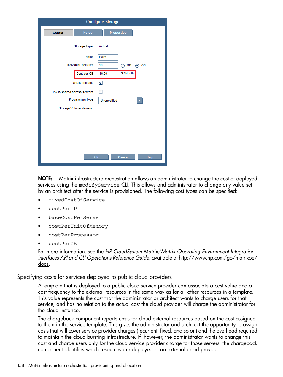 HP Matrix Operating Environment Software User Manual | Page 158 / 264