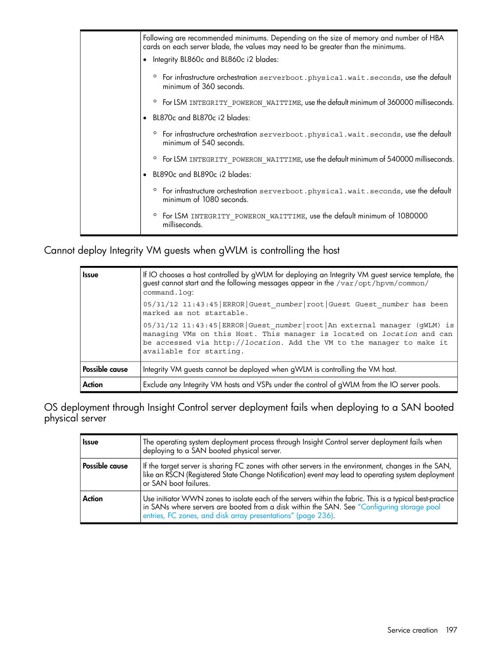 HP Matrix Operating Environment Software User Manual | Page 197 / 264