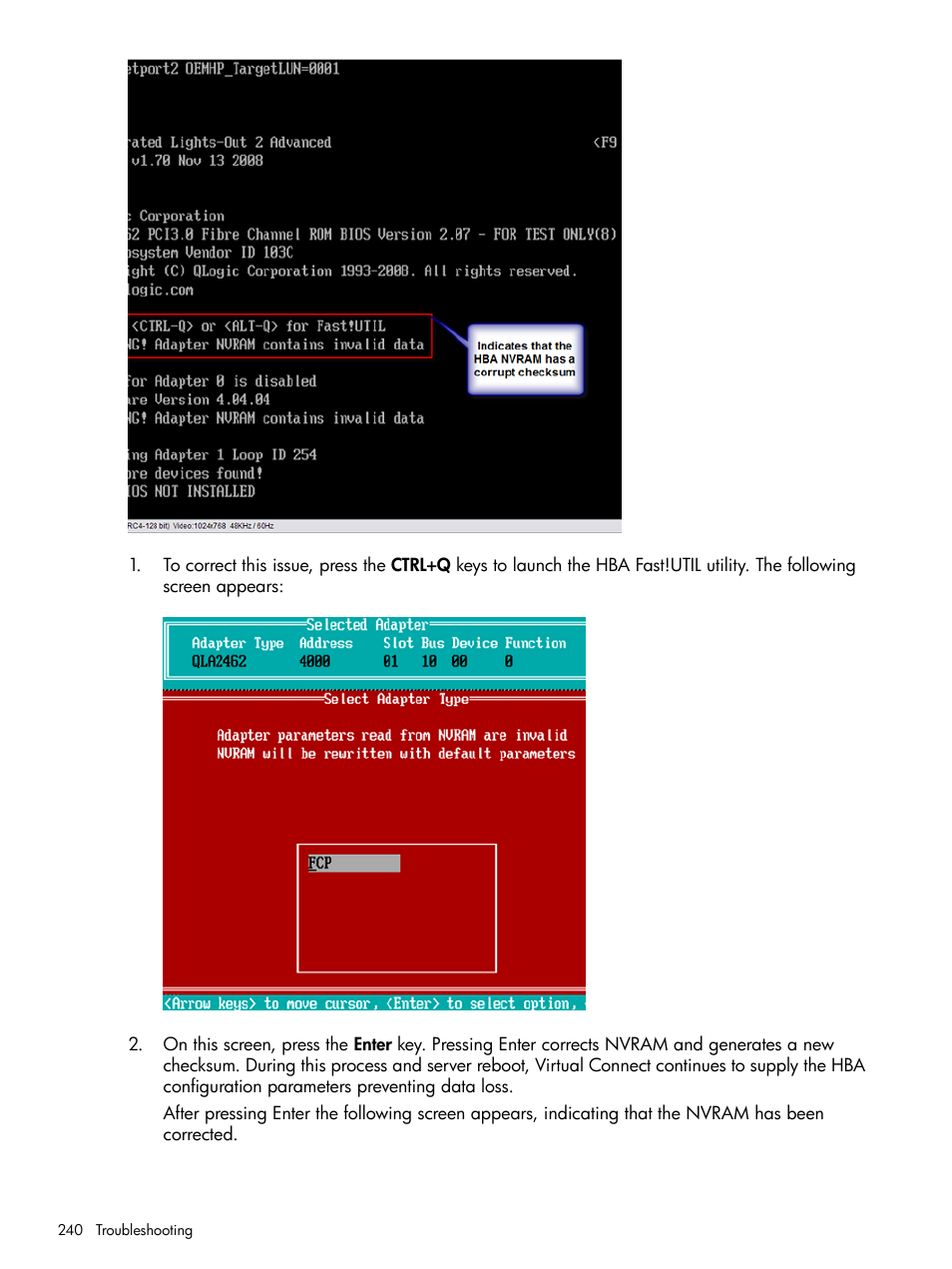 HP Matrix Operating Environment Software User Manual | Page 240 / 264