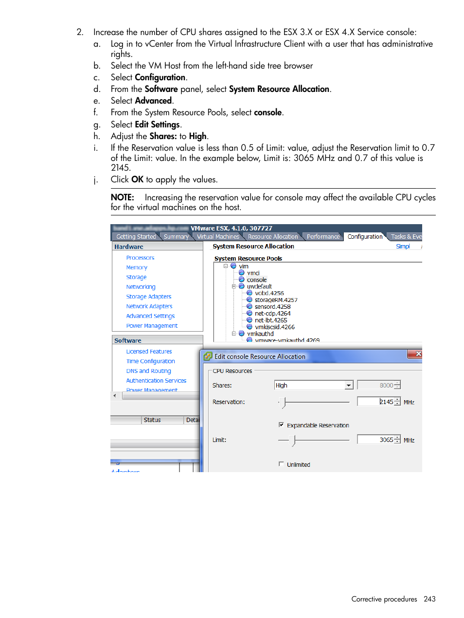 HP Matrix Operating Environment Software User Manual | Page 243 / 264