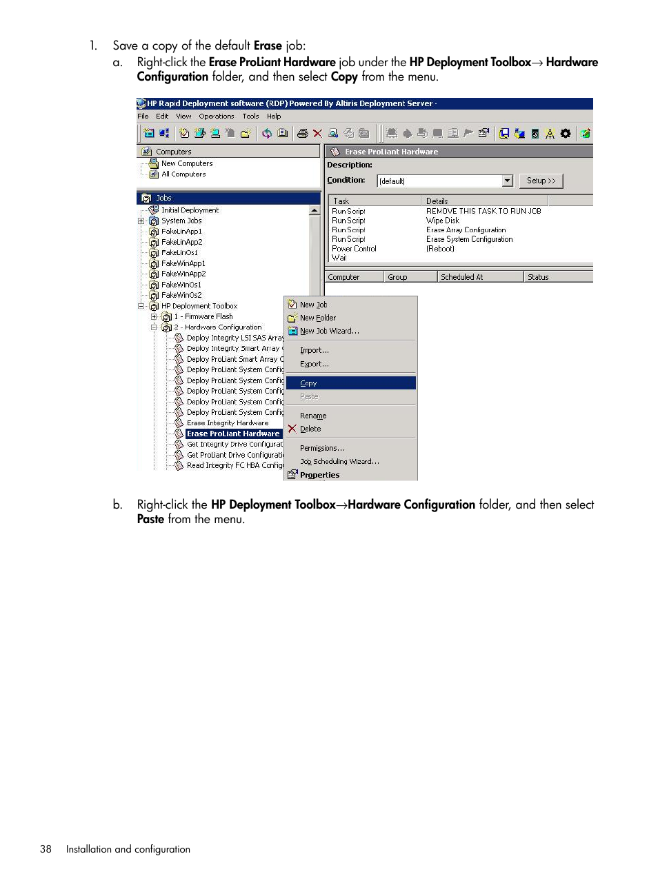 HP Matrix Operating Environment Software User Manual | Page 38 / 264