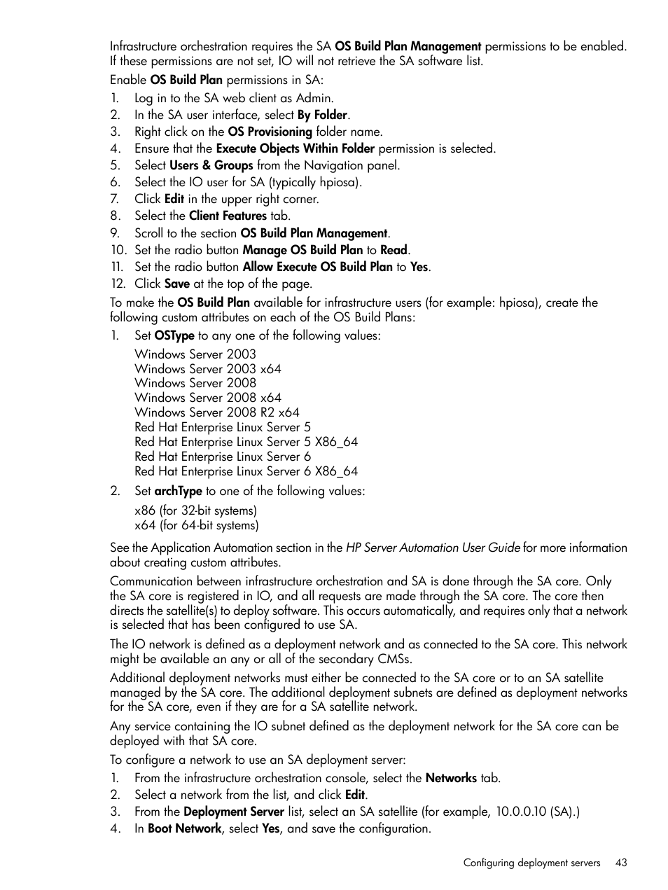HP Matrix Operating Environment Software User Manual | Page 43 / 264