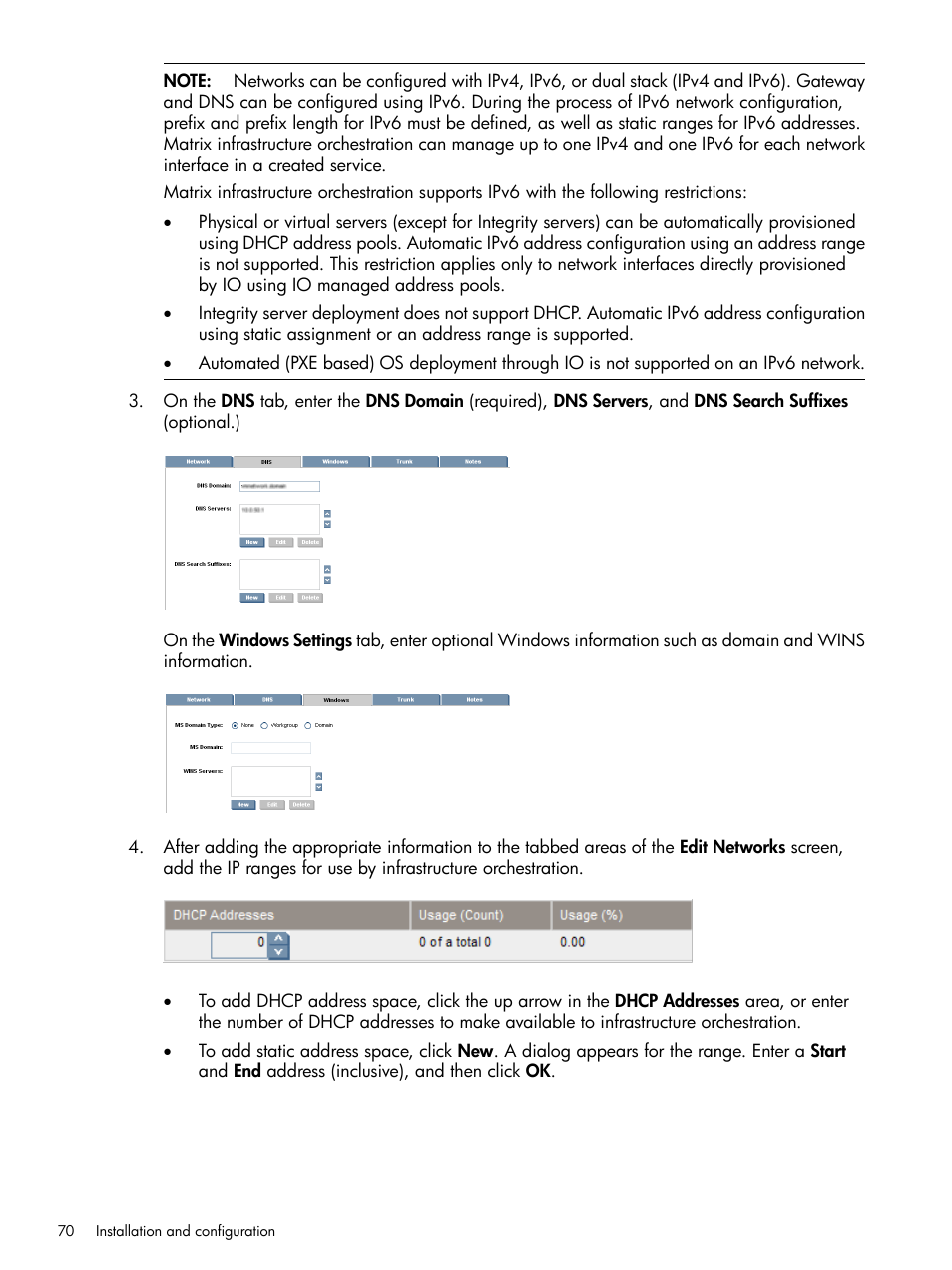 HP Matrix Operating Environment Software User Manual | Page 70 / 264