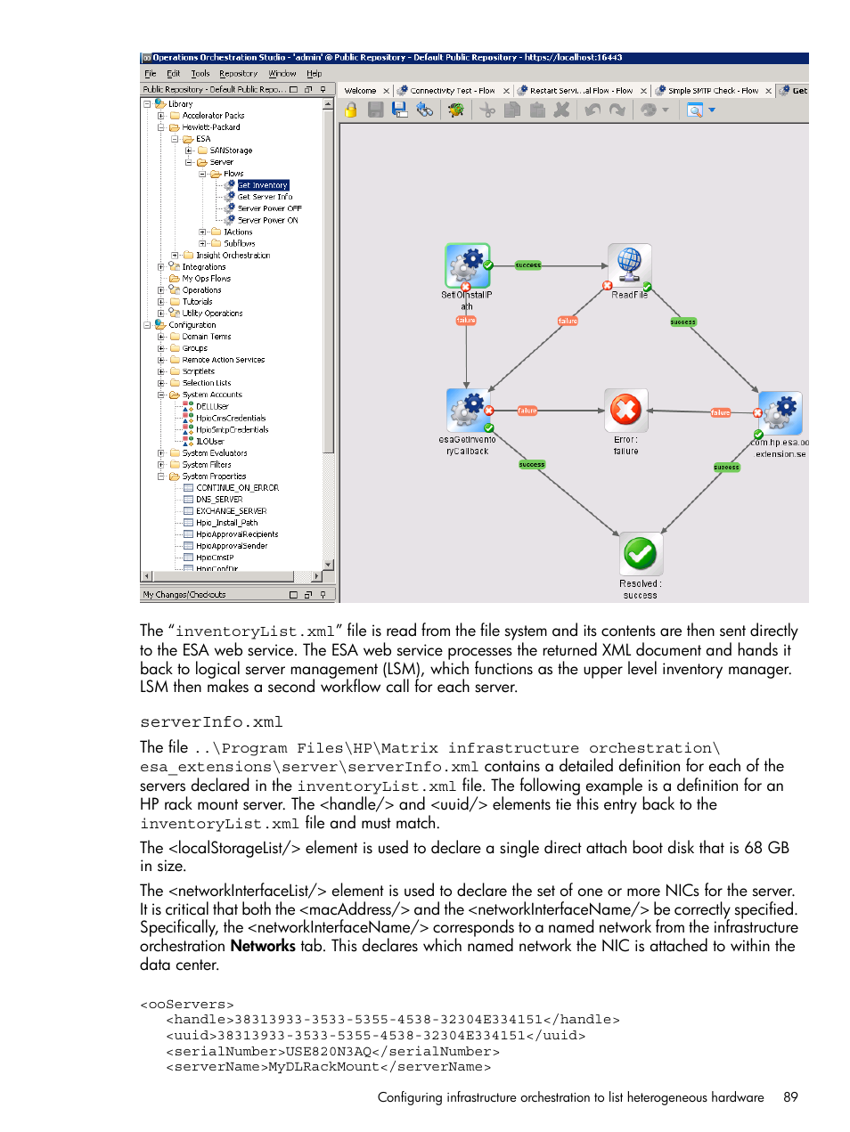 HP Matrix Operating Environment Software User Manual | Page 89 / 264