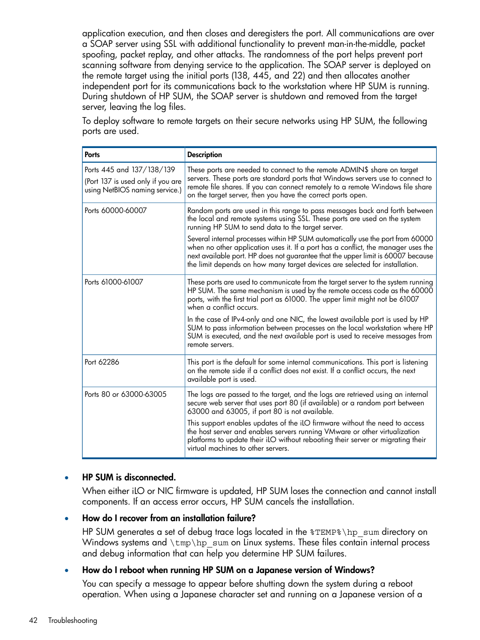 HP ProLiant Support Pack (User Guide) User Manual | Page 42 / 51