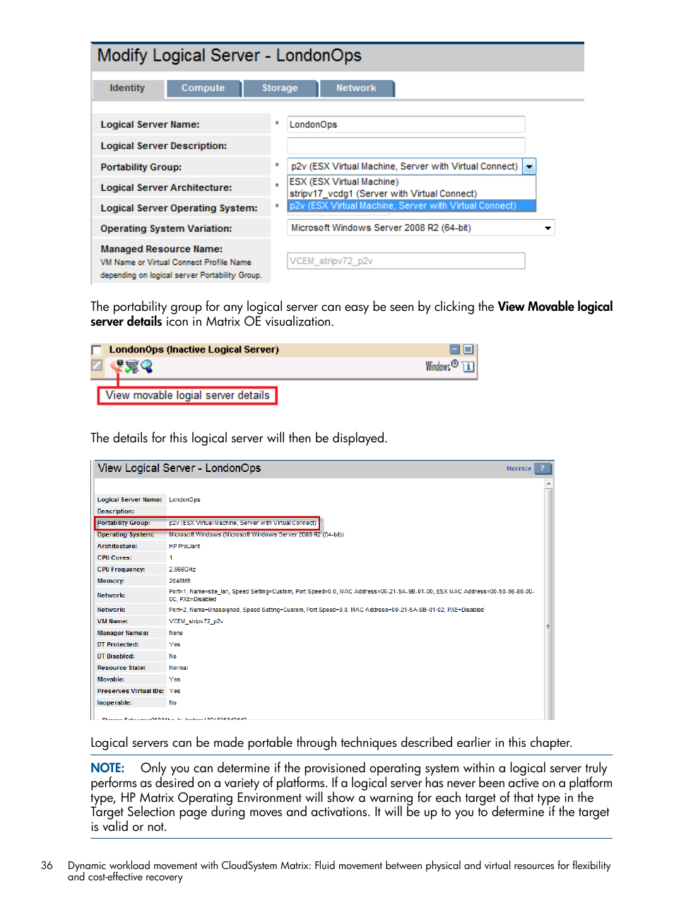 HP Matrix Operating Environment Software User Manual | Page 36 / 58
