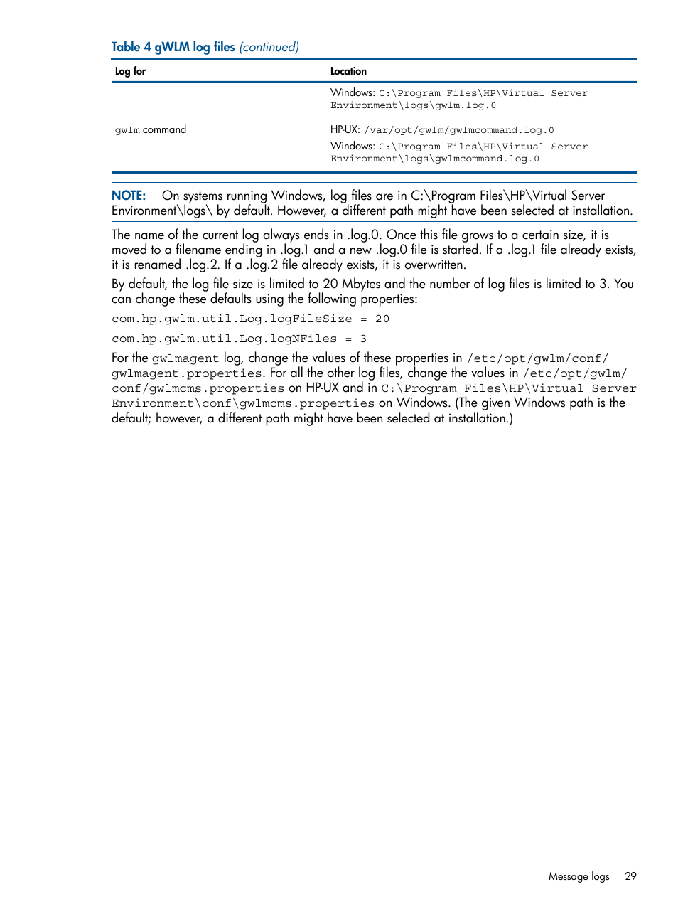HP Matrix Operating Environment Software User Manual | Page 29 / 67