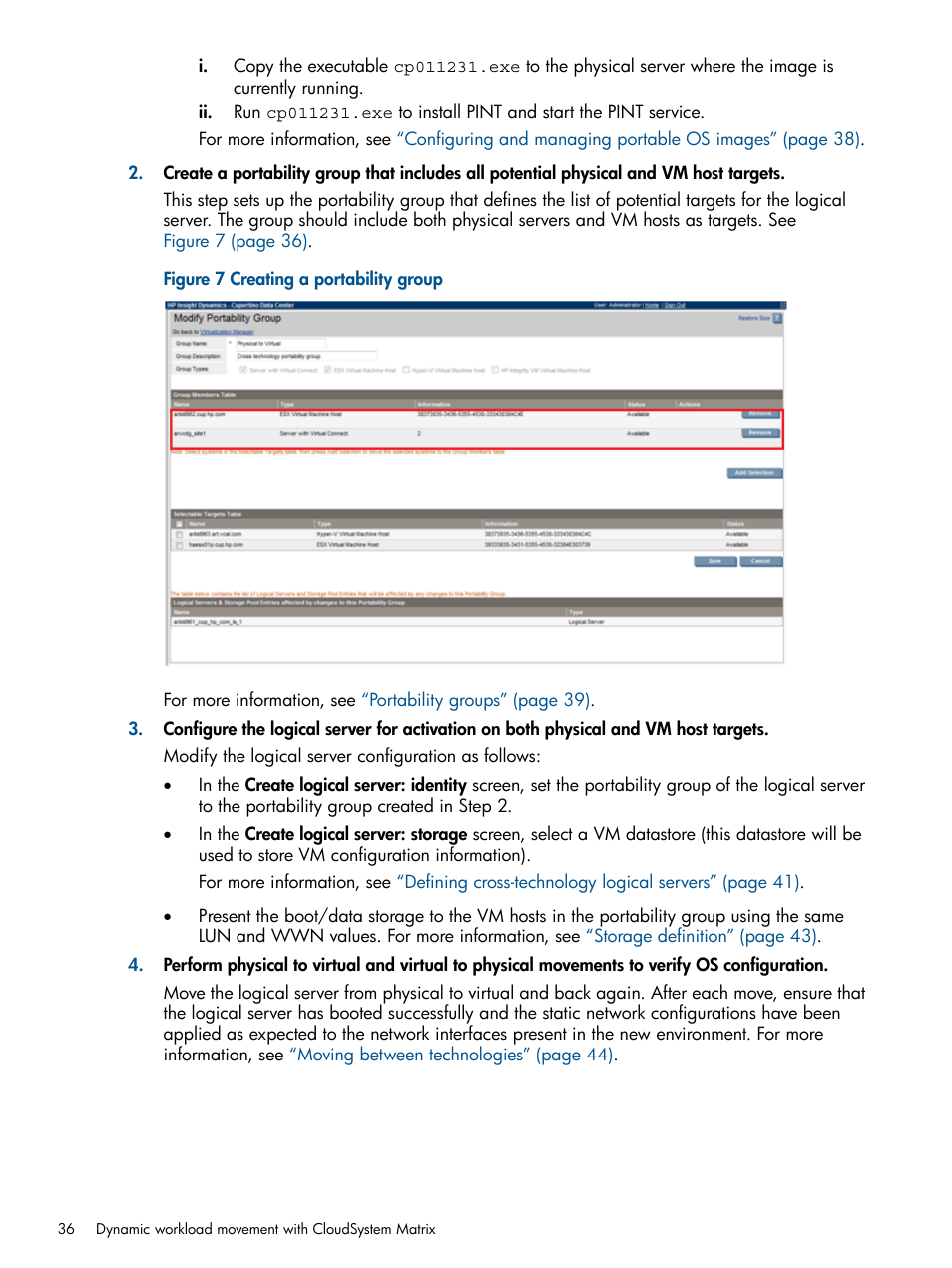 HP Matrix Operating Environment Software User Manual | Page 36 / 71