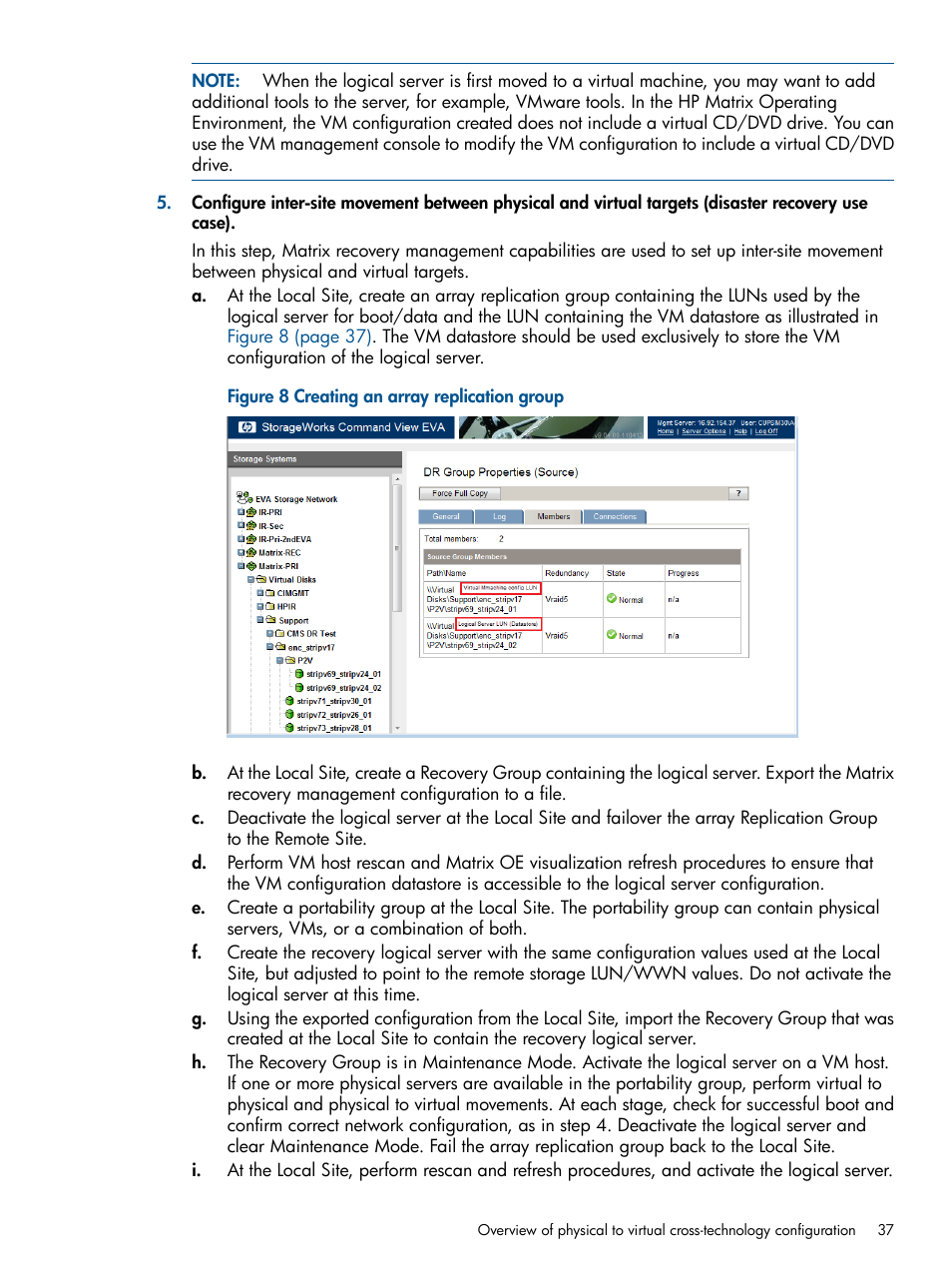 HP Matrix Operating Environment Software User Manual | Page 37 / 71