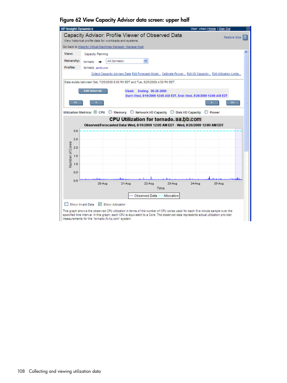 HP Matrix Operating Environment Software User Manual | Page 108 / 128